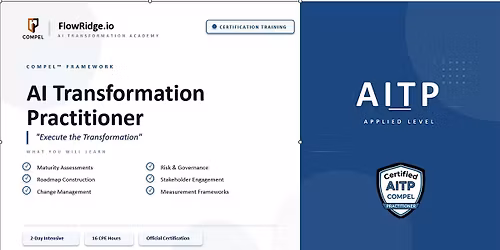 AI Transformation Practitioner Training and Certification - Online