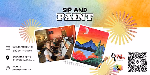 Serenity Lake Paint and Sip at OV Pizza