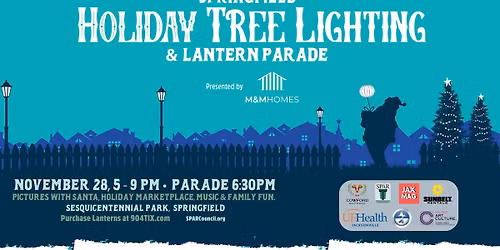 Springfield Holiday Tree Lighting & Lantern Parade, Presented by M&M Homes