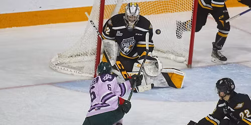 Parking Cape Breton Eagles at Halifax Mooseheads