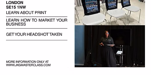 JKG Masterclass X Solopress presents Branding & Marketing