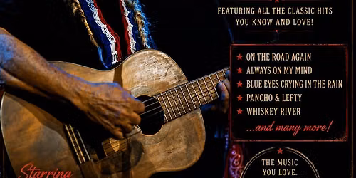 WILLIE NELSON CONCERT RECREATION - ON THE ROAD AGAIN - STARRING DAN THOMPSON