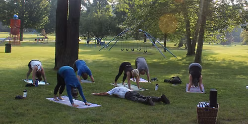 Summer Outdoor Yoga Hike
