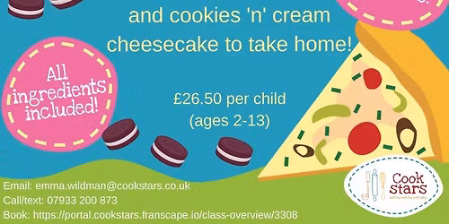Fathers Day cooking workshop