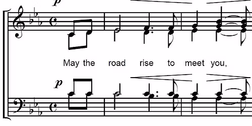 Sing Irish Blessing one last time...
