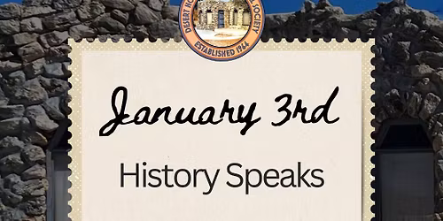 Chronicles at the Historic Rock House Museum: History Speaks Jan 3