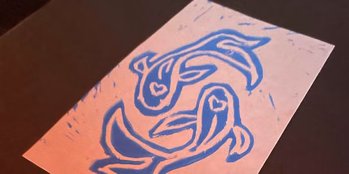Linocut Workshop @ The Junction Kitchen with Bear Paw Creative
