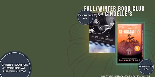 Plainfield Book Club: Giovanni's Room-James Baldwin