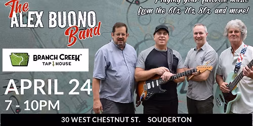 Alex Buono Band at Branch Creek Taphouse!