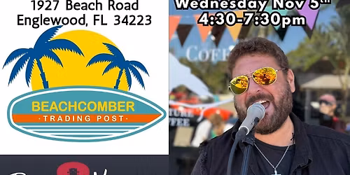 Roy Michael at the Beachcomber Trading Post!