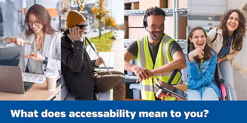 What Does Accessibility Mean to You? (NAAW Pop-Up Engagements)