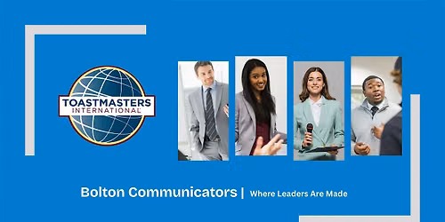 Build your confidence in public speaking with Bolton Communicators