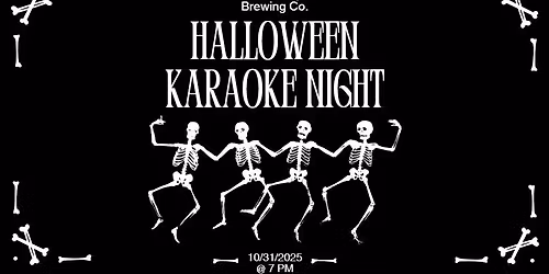 Halloween Karaoke Night at Sweetbay Brewing Co! 7pm!