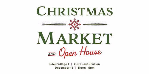 Christmas Market and Open House