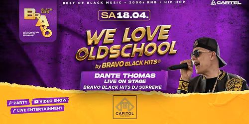 WE LOVE OLDSCHOOL \u2013 by BRAVO BLACK HITS\u00ae