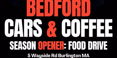 Season Opener Food Drive May 17th