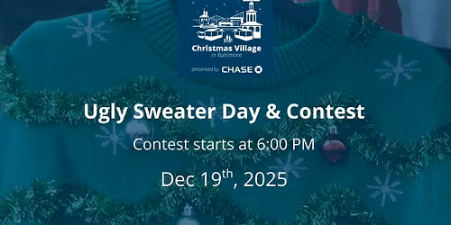 Ugly Sweater Day & Contest