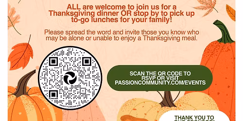 Community Thanksgiving Dinner