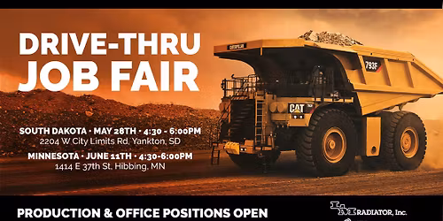 Drive-Thru Job Fair: Yankton, South Dakota