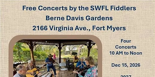 SWFL Fiddlers in the Garden: Free Concert