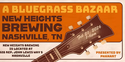 A Bluegrass Bazaar - Billy Strings Pre Party Nashville 2026