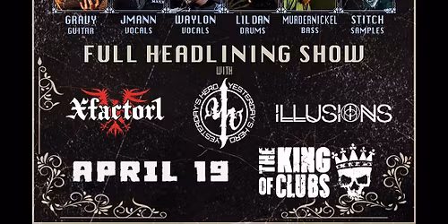 The Ex Faces at Club Underground