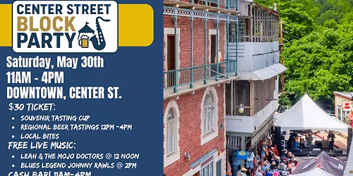 Center Street Block Party | Eureka Blues 2026
