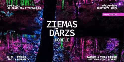 Ziemas dārzs Dobelē