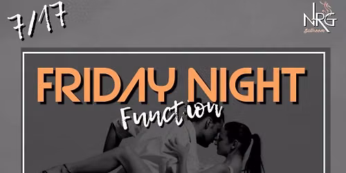 Friday Night Function: RUMBA & WCS 