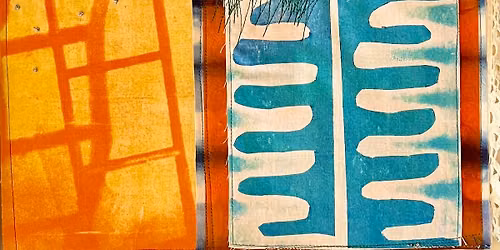 Creating the Printed Image: Mixed Media Monoprints on Fabric with Judy Stone-Nunneley Oct. 24 & 25