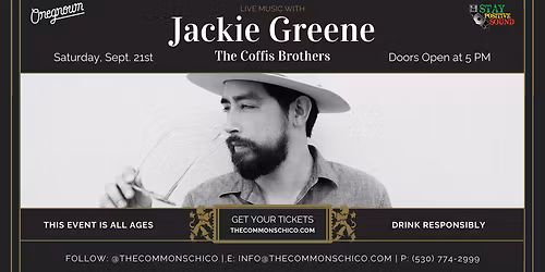 Jackie Greene (21+)