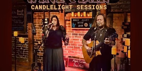 Drew Hall & Angela Carissa Candlelight Sessions at Back Alley Wine Bar