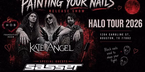 KATE ANGEL's A HALO SUMMER TOUR - "PAINTING YOUR NAILS" Release Show
