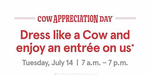 Cow Appreciation Day