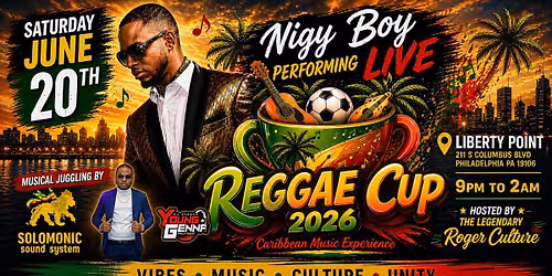 Reggae Cup 2026 Philly
