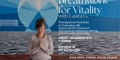 Breathwork For Vitality: Pranayama Practices for Everyday Life