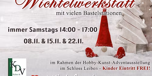 Wichtelwerkstatt - Weihnachtsbasteln
