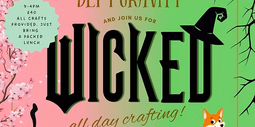 Wicked All-Day Halloween Crafting!