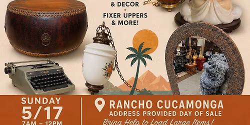 \ud83c\udf34 RANCHO CUCAMONGA VINTAGE HOTEL ESTATE SALE \ud83c\udf34