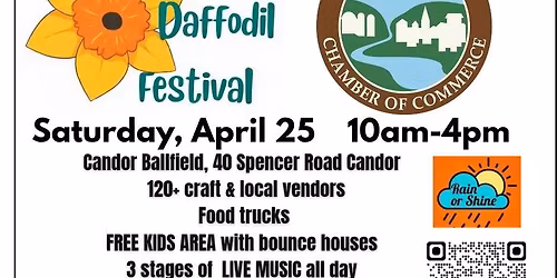 eider & fern at the Candor Daffodil Festival