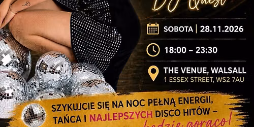 ANDRZEJKI W RYTMIE DISCO! \ud83e\udea9 DARIA NEGRA \u2b50\ufe0f WALSALL