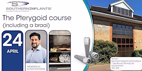 The pterygoid course