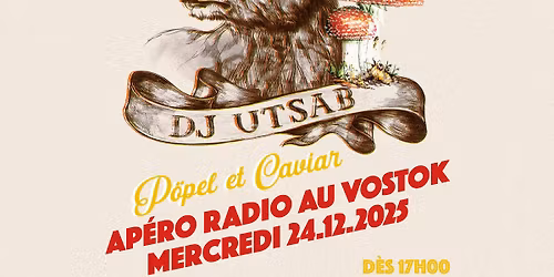 Ap\u00e9ro de No\u00ebl avec DJ Utsab