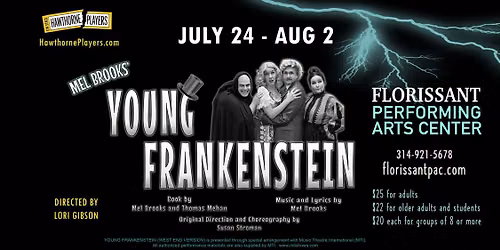 YOUNG FRANKENSTEIN, the musical by Mel Brooks