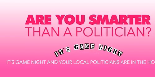 A You Smarter Than a Politician?