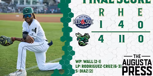 Salem Red Sox at Augusta GreenJackets