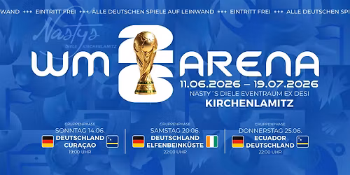 \u26bd\ufe0f\ud83d\udd25 WM-Feeling in Kirchenlamitz \u2013 LIVE auf Gro\u00dfleinwand! \ud83d\udd25\u26bd\ufe0f