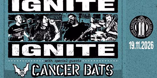 IGNITE oraz CANCER BATS - wsp\u00f3lny koncert we Wroc\u0142awiu!