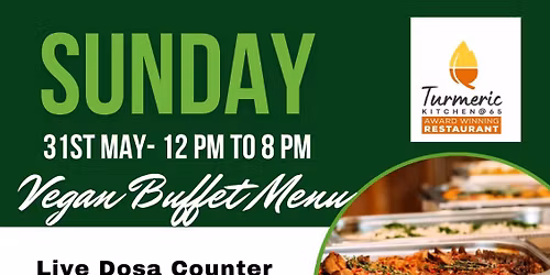 Vegan Sunday Buffet 31st May