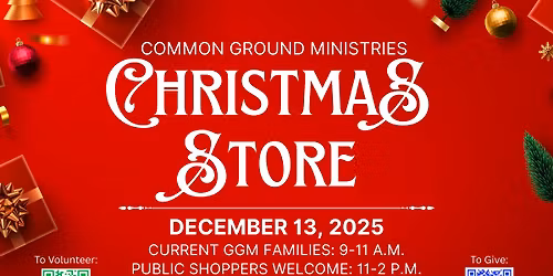 Christmas with Dignity, Christmas store